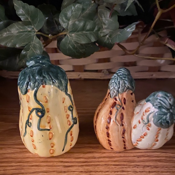 GOURD SALT AND PEPPER SHAKERS - Picture 2 of 3